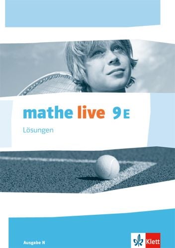 Produktbild: mathe live 9E. Ausgabe N