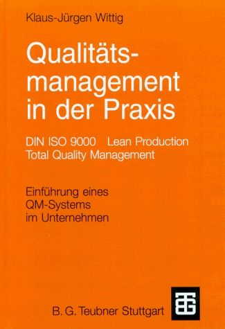 Produktbild: Qualit&auml;tsmanagement in der Praxis
