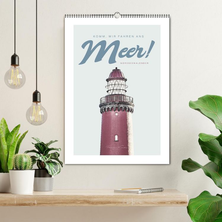 Produktbild: Komm, wir fahren ans Meer! (Wandkalender 2026 DIN A2 hoch), CALVENDO Monatskalender