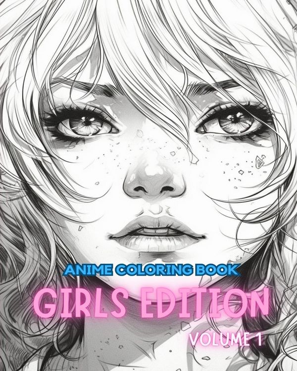 Produktbild: Anime Coloring Book Girls Edition Volume 1