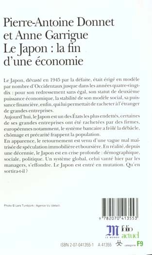 Produktbild: Fre-Japon La Fin D Une Econom