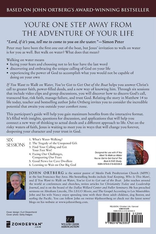 Produktbild: The If You Want to Walk on Water, You've Got to Get Out of the Boat Bible Study Participant's Guide