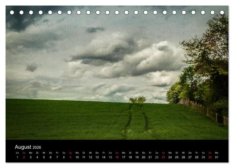 Produktbild: Vor der T&uuml;r mein l&auml;ndliches Ruhrgebiet (Tischkalender 2026 DIN A5 quer), CALVENDO Monatskalender
