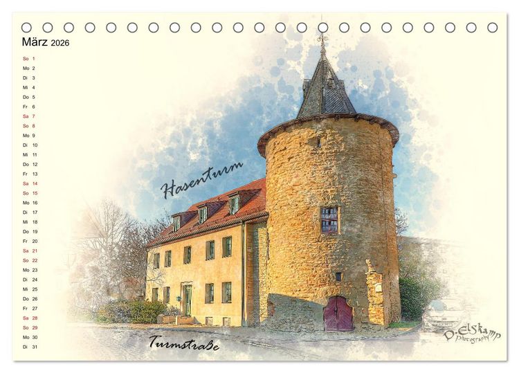 Produktbild: Bernburg meine Stadt (Tischkalender 2026 DIN A5 quer), CALVENDO Monatskalender