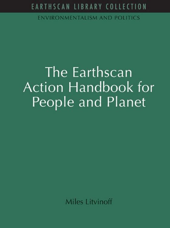 Produktbild: The Earthscan Action Handbook for People and Planet