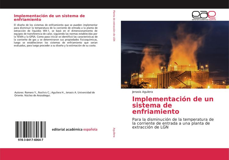 Produktbild: Implementaci&oacute;n de un sistema de enfriamiento