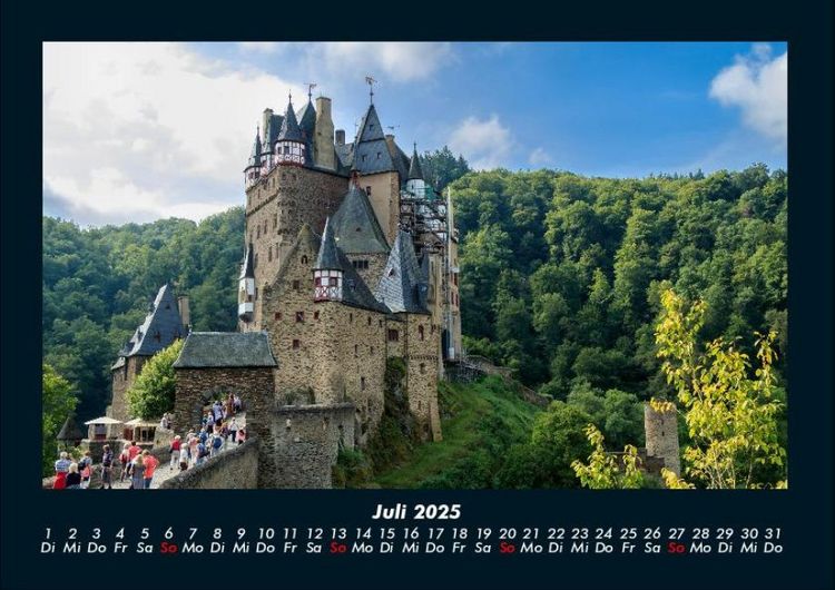 Produktbild: Landschaftskalender 2025 Fotokalender DIN A4