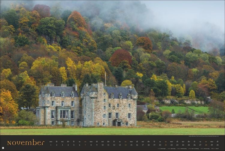 Produktbild: Land of Legends Kalender 2027 - Schottlands Burgen und Schl&ouml;sser