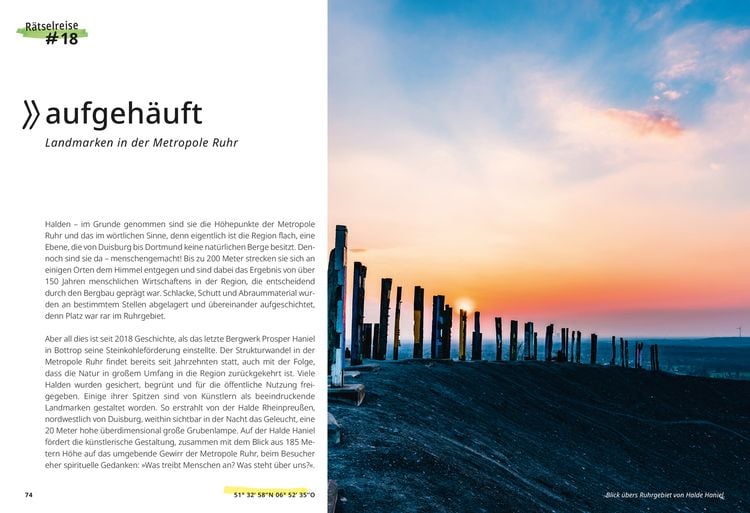 Produktbild: Landkarten-R&auml;tselreise Deutschland