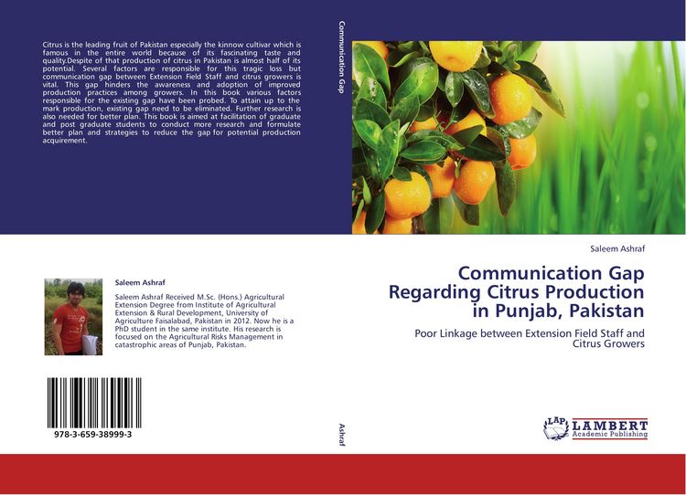 Produktbild: Communication Gap Regarding Citrus Production in Punjab, Pakistan