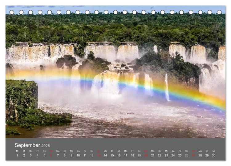 Produktbild: Brasilien 2026 abseits von Rio (Tischkalender 2026 DIN A5 quer), CALVENDO Monatskalender