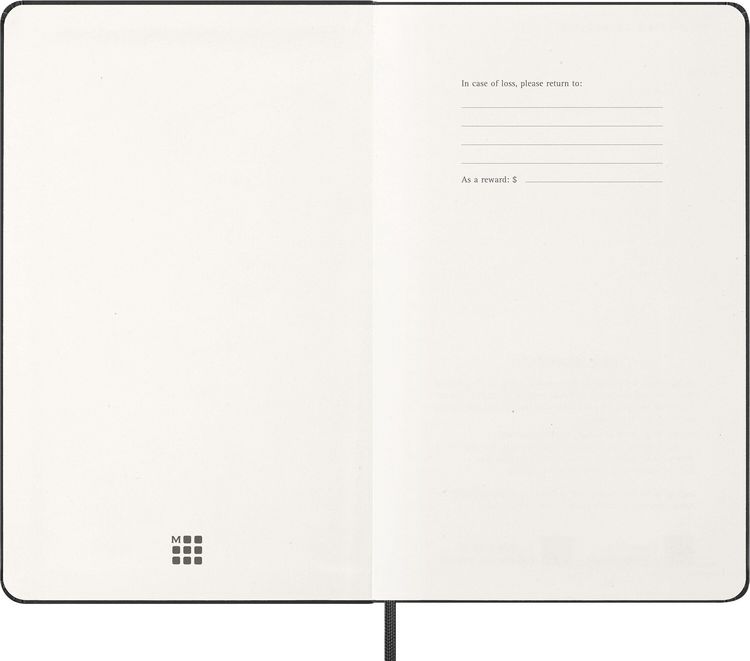 Produktbild: Moleskine 12 Monate Tageskalender 2027, Large/A5, 1 Tag = 1 Seite, fester Einband, Schwarz