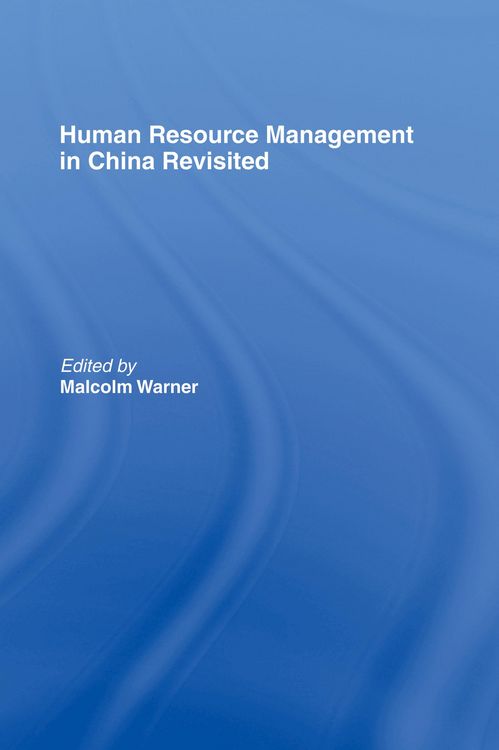 Produktbild: Human Resource Management in China Revisited