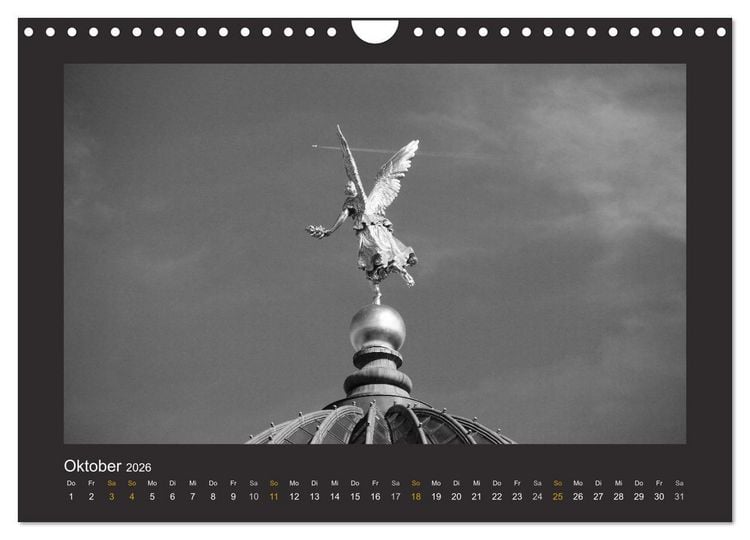 Produktbild: Dresdens stille Gesten (Wandkalender 2026 DIN A4 quer), CALVENDO Monatskalender