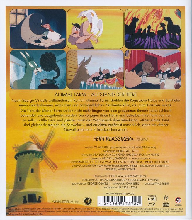 Produktbild: Animal Farm - Aufstand der Tiere Special Edition