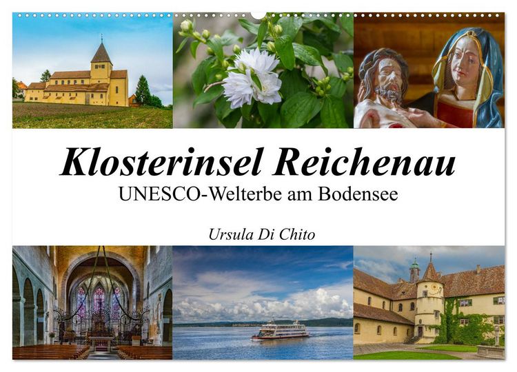 Produktbild: Klosterinsel Reichenau - UNESCO-Welterbe am Bodensee (Wandkalender 2026 DIN A2 quer), CALVENDO Monatskalender