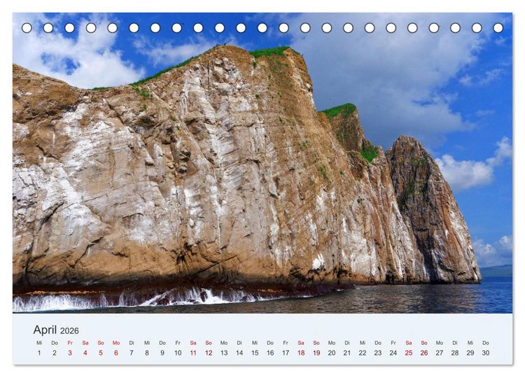Produktbild: Entdecke Galapagos (Tischkalender 2026 DIN A5 quer), CALVENDO Monatskalender