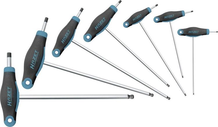 Produktbild: Hazet 829KK/7 Schraubendreher-Set 2, 2.5, 3, 4, 5, 6, 8 7teilig