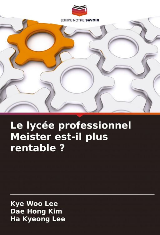 Produktbild: Le lyc&eacute;e professionnel Meister est-il plus rentable ?