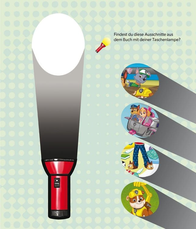 Produktbild: PAW Patrol Mein Taschenlampenbuch ab 4 Jahren