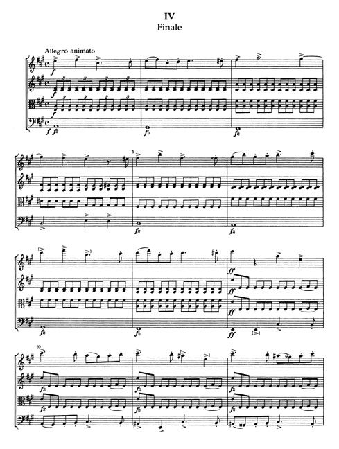 Produktbild: Streichquartett Nr. 1 A-Dur op. 2 (Smyccov&yacute; kvartet c. 1 A dur op. 2)