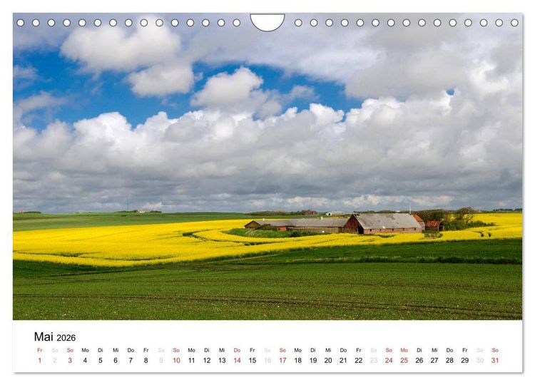 Produktbild: D&auml;nemark &ndash; Unterwegs in J&uuml;tland 2026 (Wandkalender 2026 DIN A4 quer), CALVENDO Monatskalender