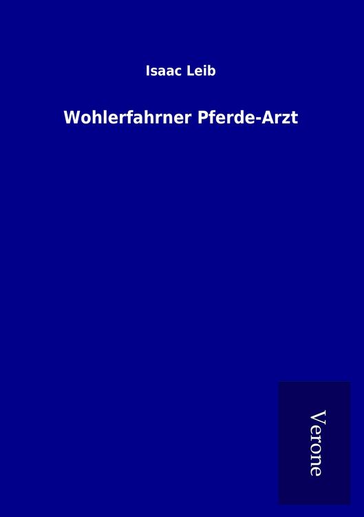 Produktbild: Wohlerfahrner Pferde-Arzt