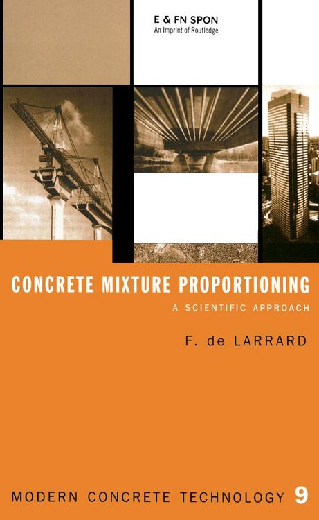 Produktbild: Concrete Mixture Proportioning
