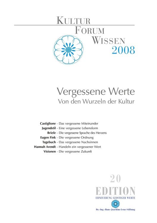 Produktbild: KulturForum Wissen 2008