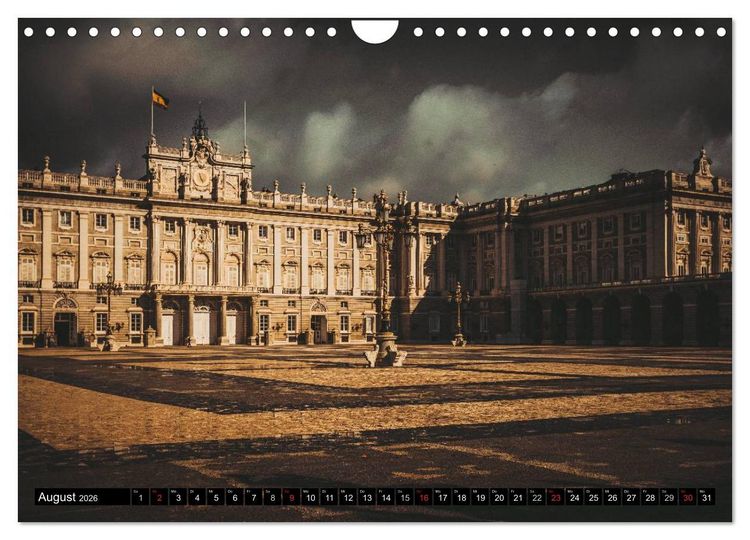 Produktbild: Hauptstadt Madrid (Wandkalender 2026 DIN A4 quer), CALVENDO Monatskalender