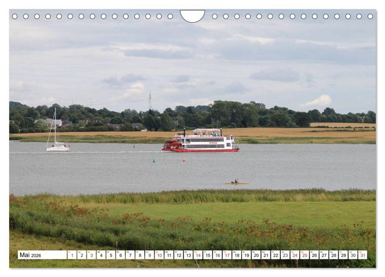 Produktbild: Orte an der Schlei (Wandkalender 2026 DIN A4 quer), CALVENDO Monatskalender
