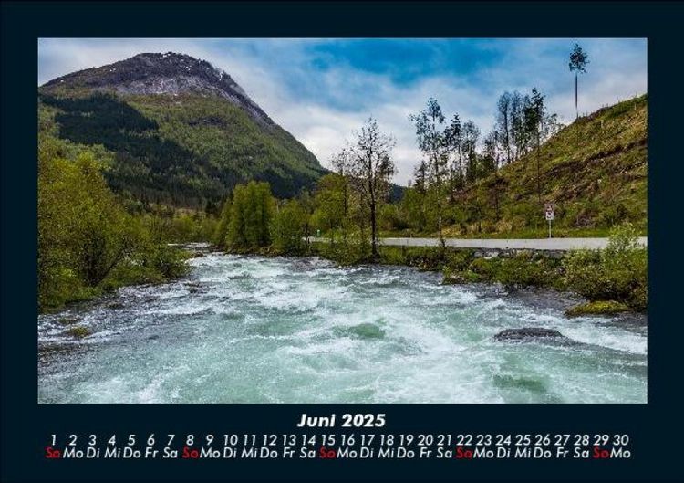 Produktbild: Berge 2025 Fotokalender DIN A5