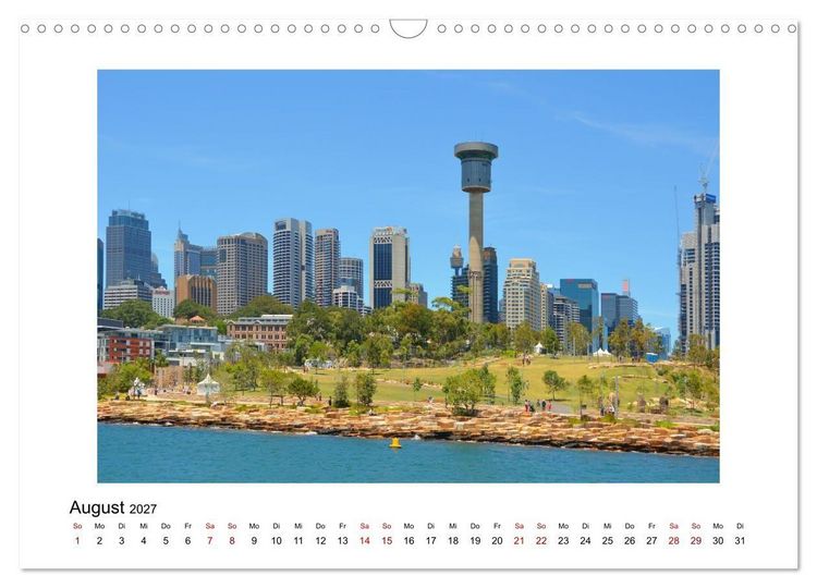Produktbild: Sydney - beeindruckende Metropole (Wandkalender 2027 DIN A3 quer), CALVENDO Monatskalender