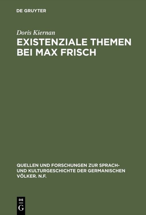 Produktbild: Existenziale Themen bei Max Frisch