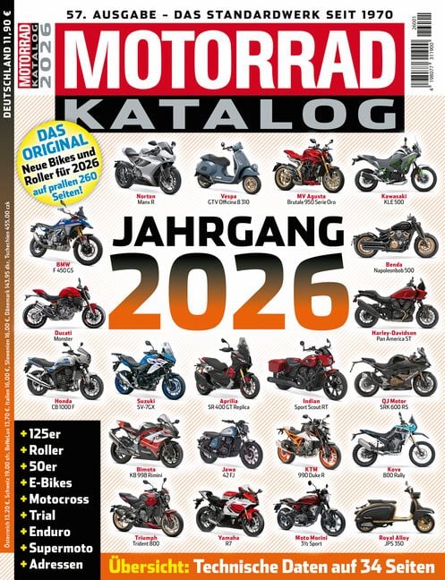 Produktbild: MOTORRAD Katalog 2026