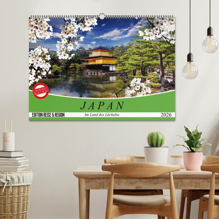 Produktbild: Japan. Im Land des L&auml;chelns (Wandkalender 2026 DIN A2 quer), CALVENDO Monatskalender