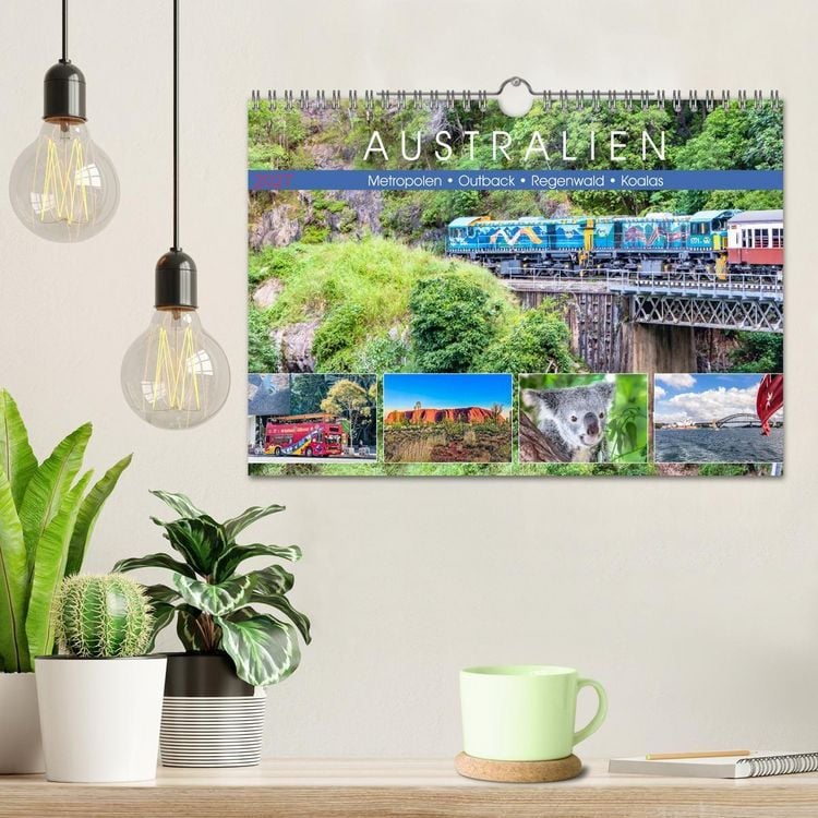 Produktbild: Australien - Metropolen &bull; Outback &bull; Regenwald &bull; Koalas (Wandkalender 2027 DIN A4 quer), CALVENDO Monatskalender