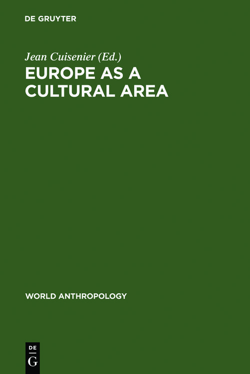Produktbild: Europe as a Cultural Area