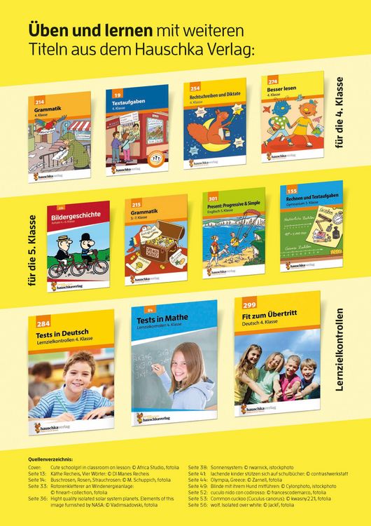 Produktbild: &Uuml;bungsheft mit Lesetests in Deutsch 4. Klasse