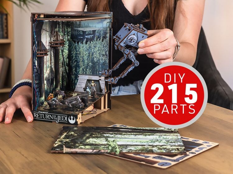 Produktbild: Revell Holz Tiny Adventures - Star Wars \"Battle of Endor\" Book Nook