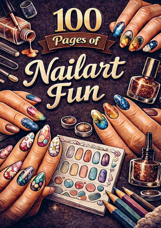 Produktbild: 100 Pages of Nailart fun