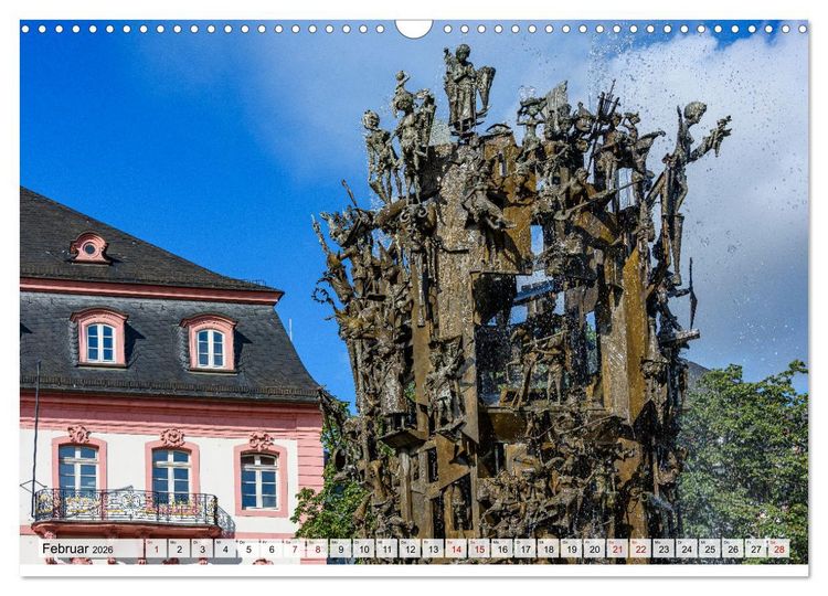 Produktbild: Mainz - Lebensfreude in RheinKultur (Wandkalender 2026 DIN A3 quer), CALVENDO Monatskalender