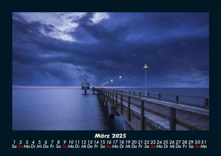 Produktbild: Seeblick 2025 Fotokalender DIN A5