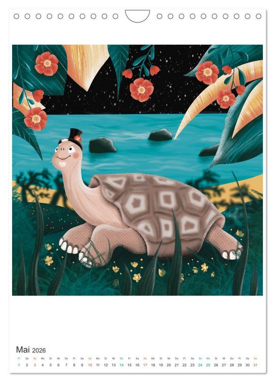 Produktbild: SAVE OUR OCEANS - Ursprung allen Lebens (Wandkalender 2026 DIN A4 hoch), CALVENDO Monatskalender