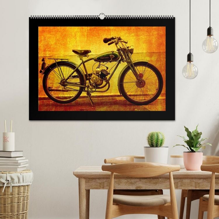 Produktbild: Motorrad Oldtimer (Wandkalender 2026 DIN A2 quer), CALVENDO Monatskalender