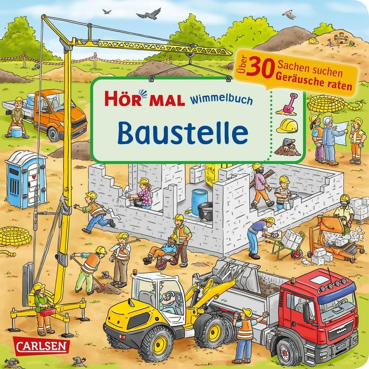 Bild vom Artikel Hör mal (Soundbuch): Wimmelbuch: Baustelle vom Autor Enni Bollin