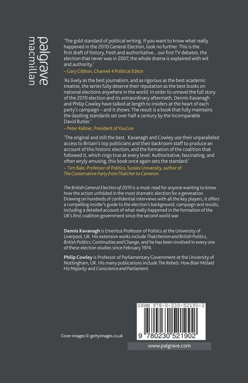 Produktbild: The British General Election of 2010