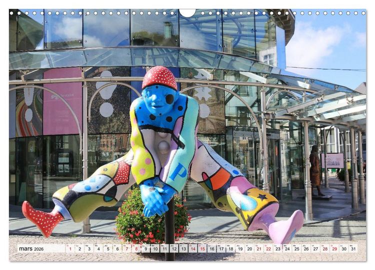 Produktbild: Circuit en Wallonie (Calendrier mural 2026 DIN A3 vertical), CALVENDO calendrier mensuel