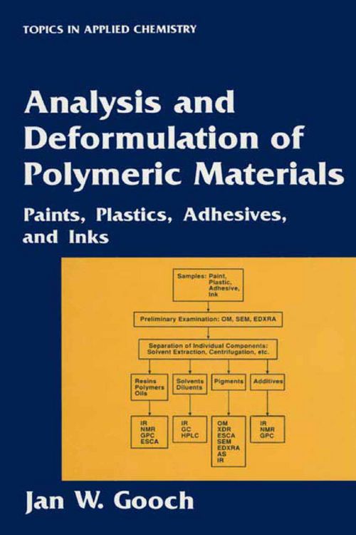 Produktbild: Analysis and Deformulation of Polymeric Materials