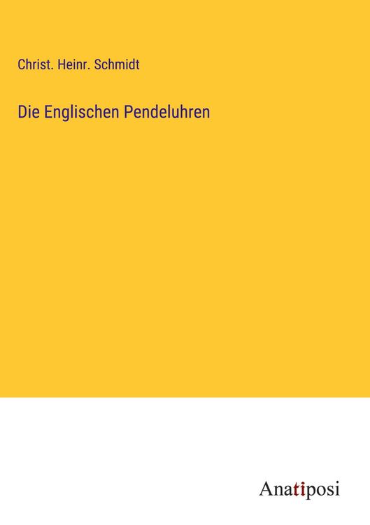Produktbild: Die Englischen Pendeluhren